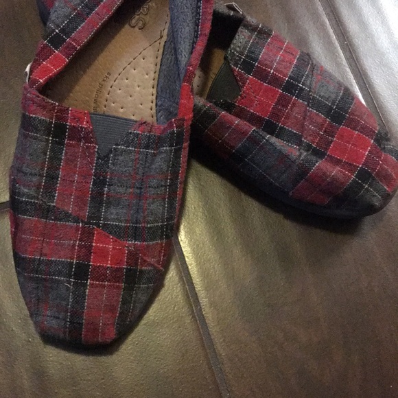 Plaid slip on shoes - Picture 2 of 2